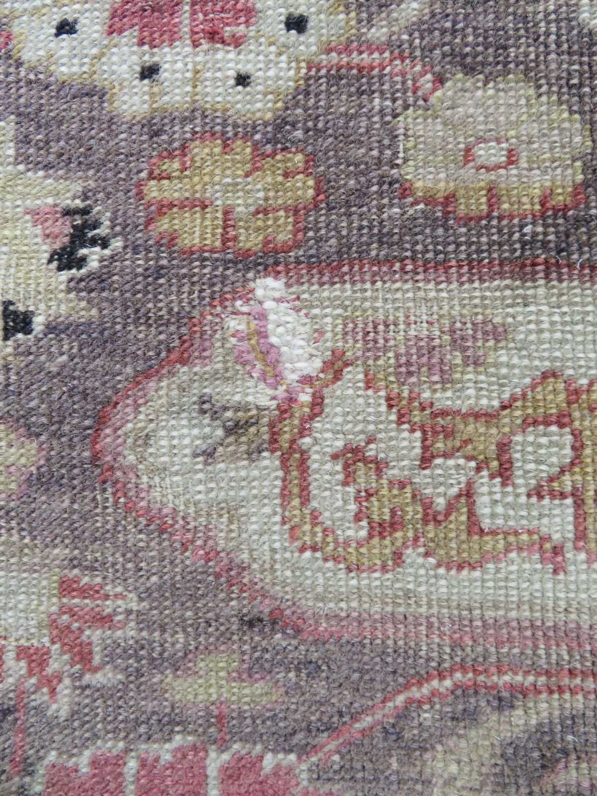 photo vinterior 19th Century Turkish Istanbul Bandirma Rug. 184cm X 140cm.