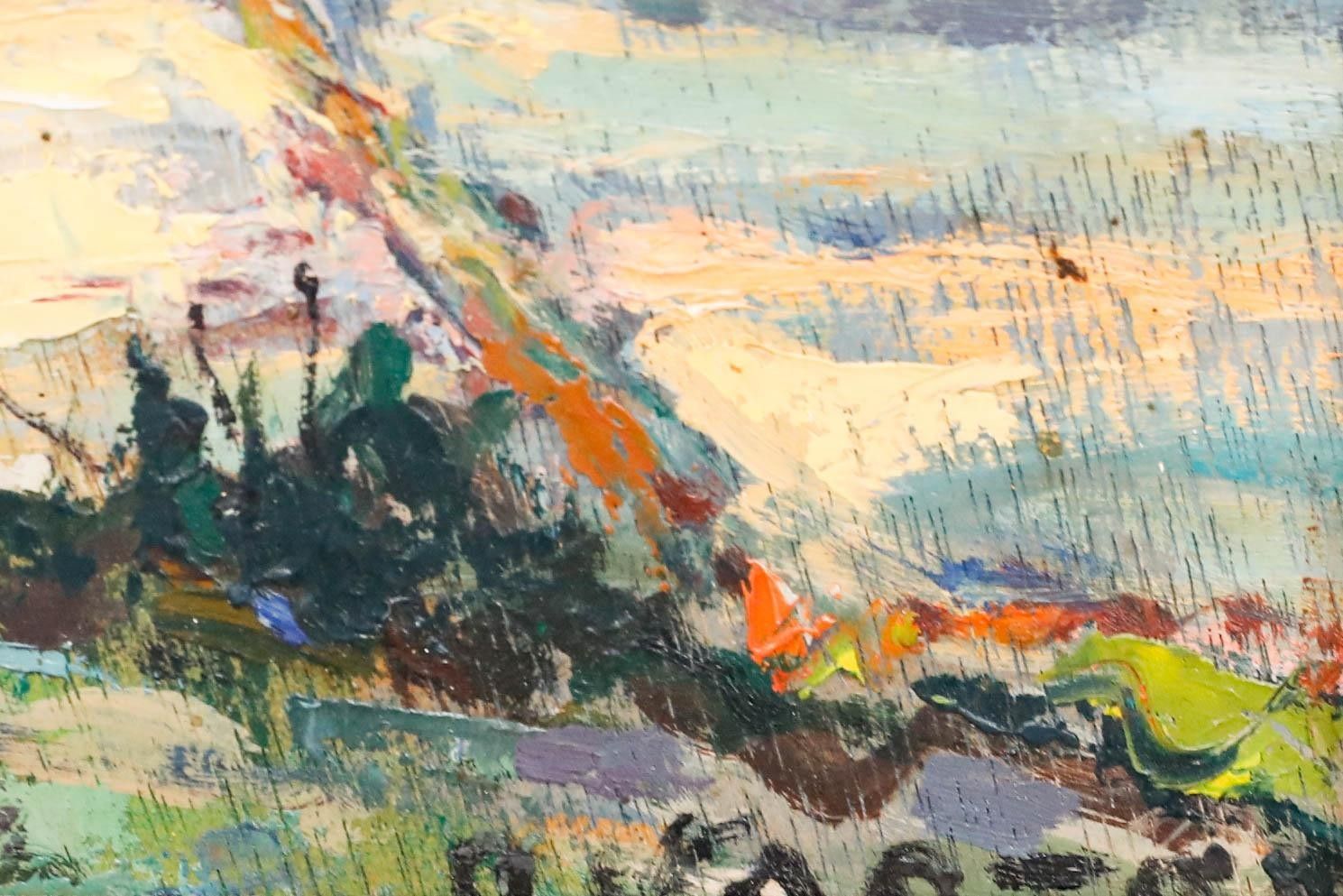 Rene Sartre (1895 1983) 1962 Oil, La Turballe, France photo vinterior