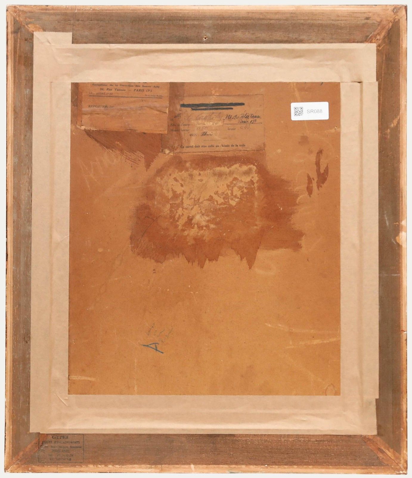 Fanny Elizabeth Casthelaz Framed Mid 20th Century Oil, The Lacemakers photo for sale