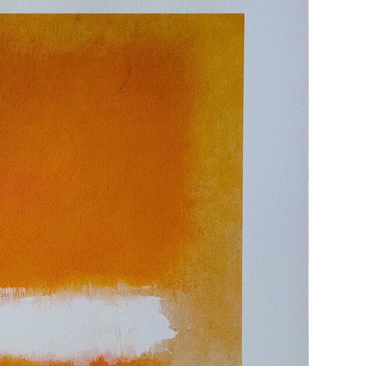 1980s Gorgeous Mark Rothko Limited Edition Lithograph photo Art