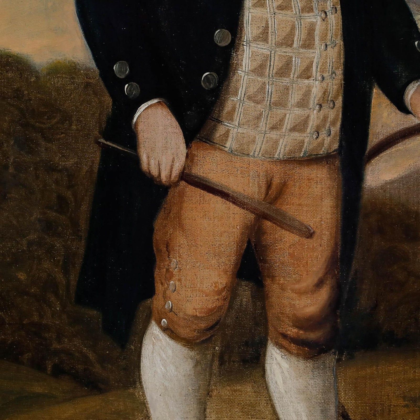 English School 18th Century Oil Boy With A Hoop photo Art
