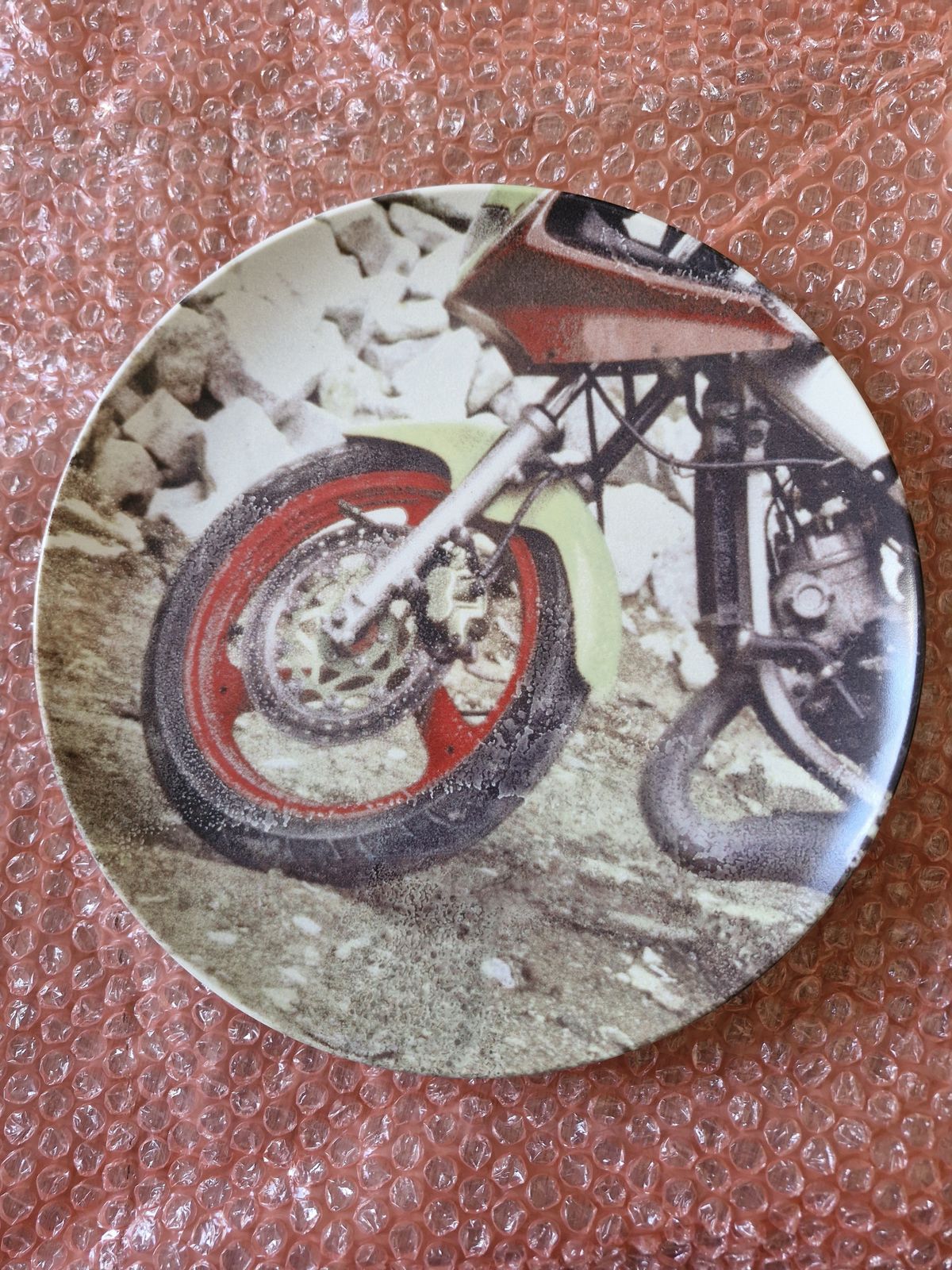 Limited Edition Set Of 6 Robert Rauschenberg Transfer Printed Porcelain Plates. photo buy