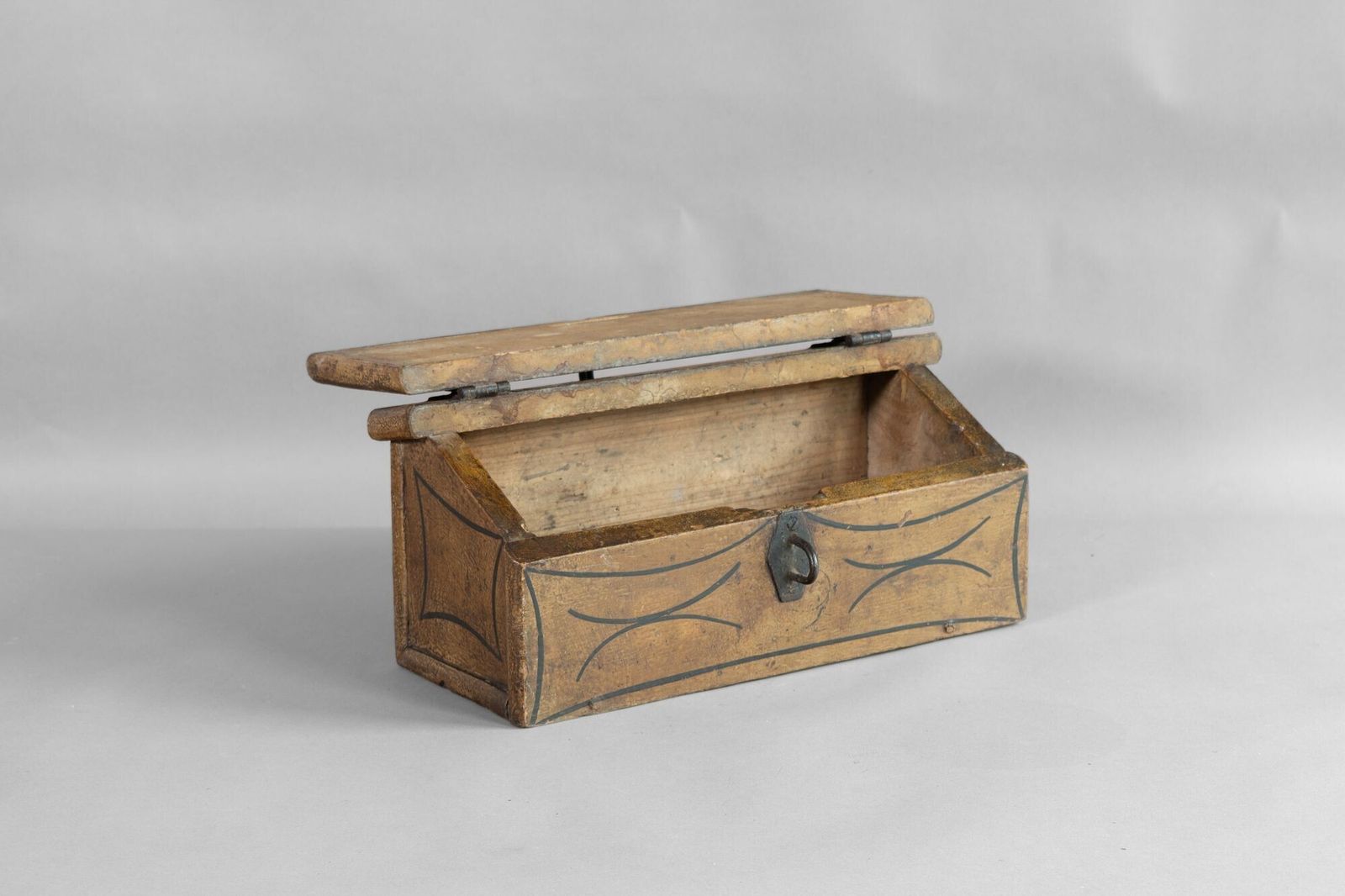 Candle Box, 1800s, Pine, Antique photo for sale