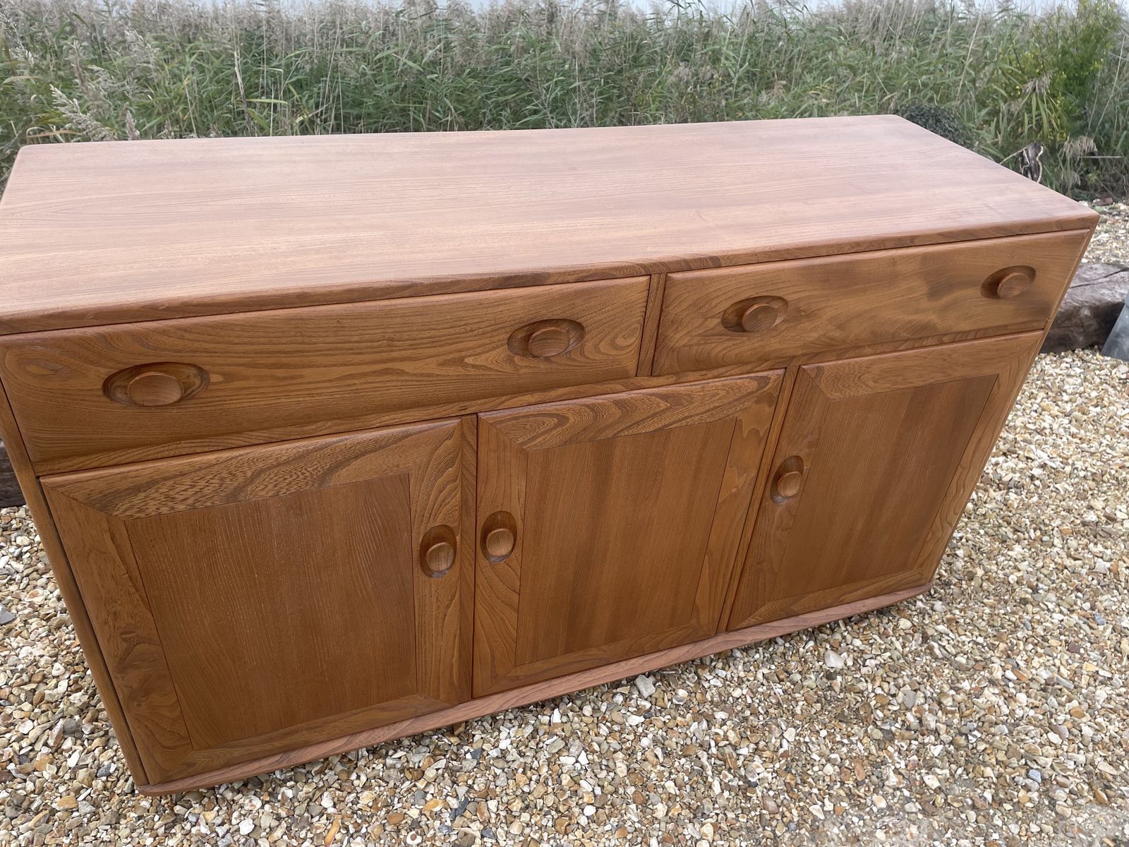 photo buy Ercol Windsor Blue Label Side Board In Blonde