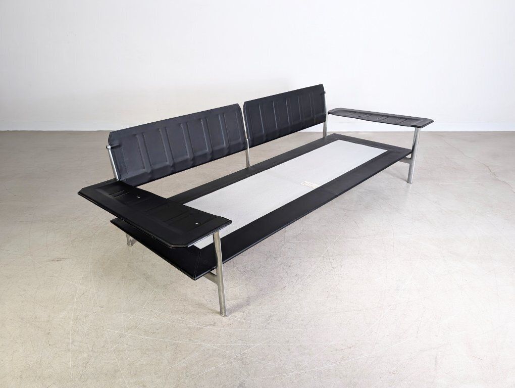 photo buy B&B Italia Sofa Diesis Leder Weiß Couch Antonio Citterio Paolo Nava