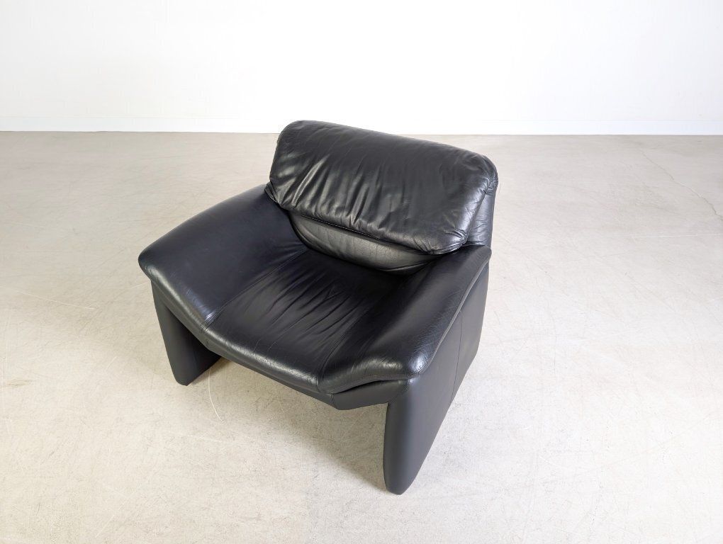Original De Sede Armchair Hans Kaufeld Leather Black Design Armchair photo buy