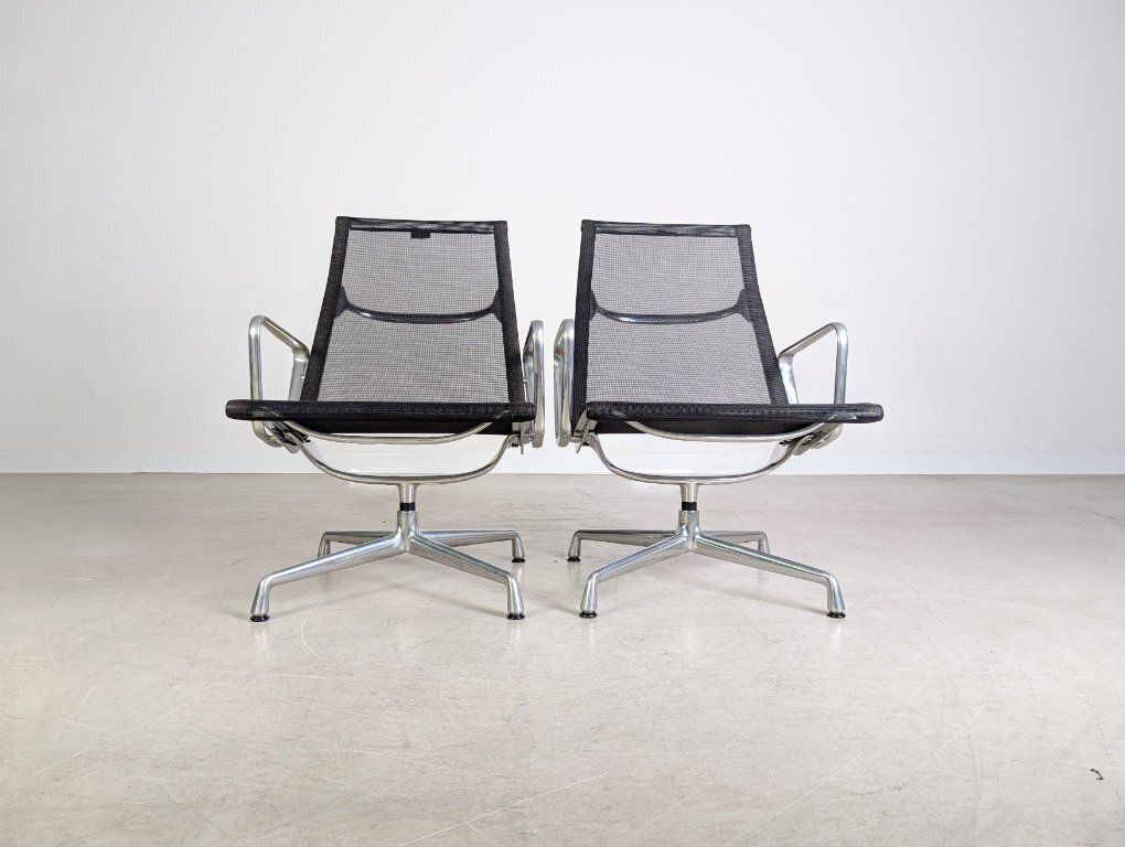 9x Original Vitra Ea 115 Sessel Charles & Ray Eames Netz Mesh photo for sale