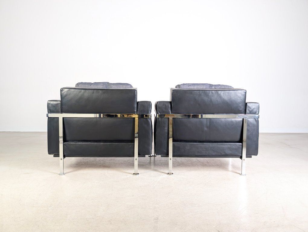 2x Original Hans Kaufeld Armchair Rh 302 Robert Haussmann Bauhaus photo vinterior