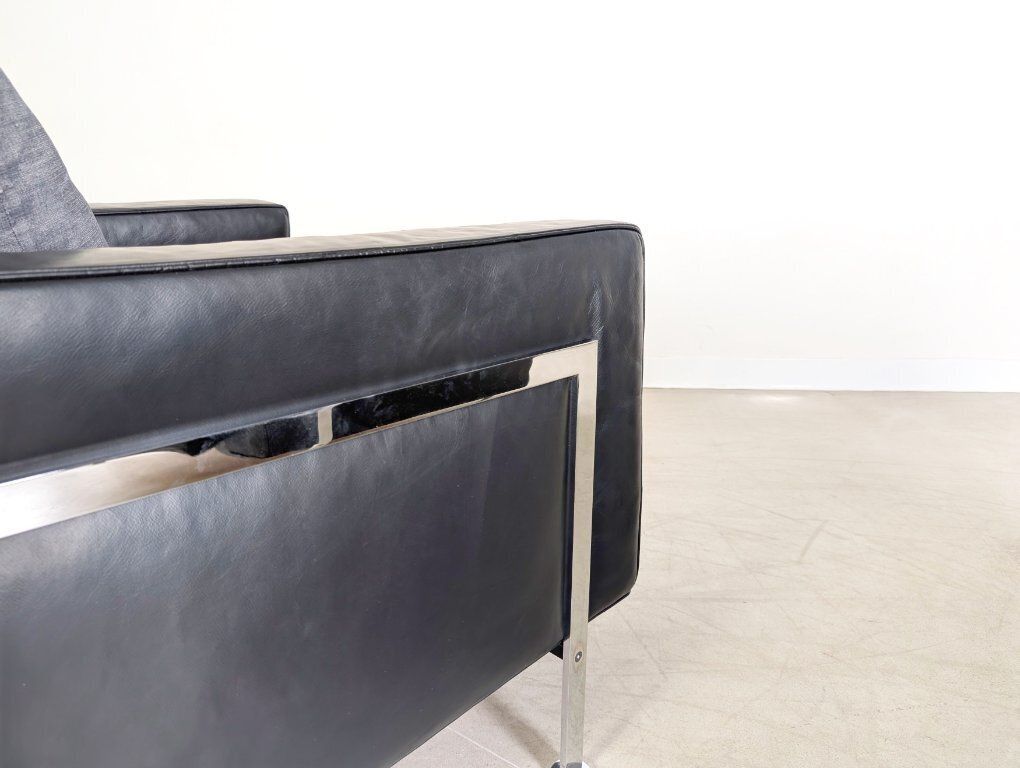 2x Original Hans Kaufeld Armchair Rh 302 Robert Haussmann Bauhaus photo vintage