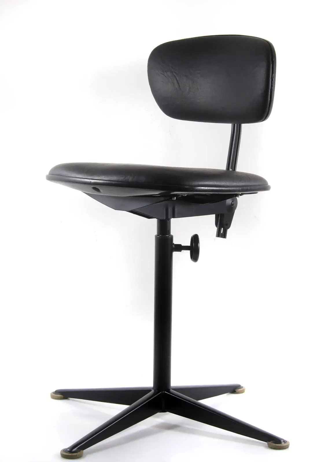 Seventies Friso Kramer Ahrend Cirkel Adjustable Desk Chair photo vintage