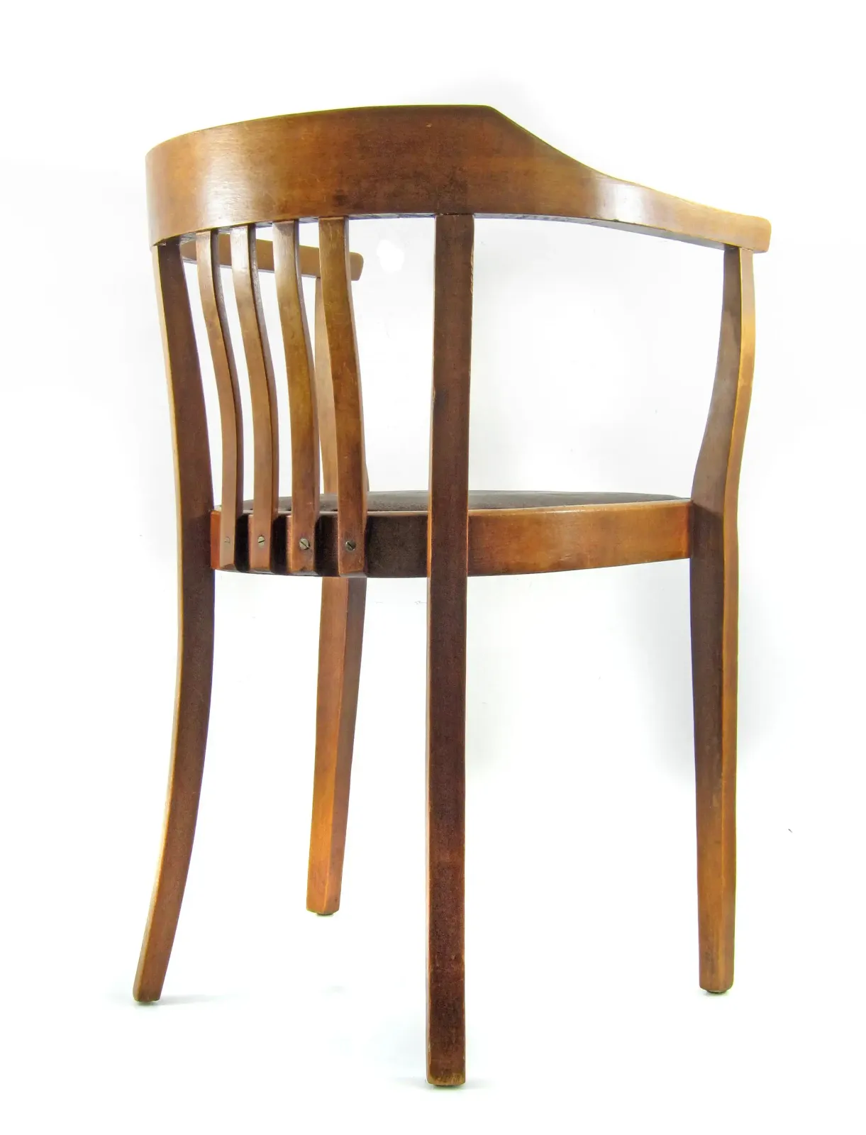 Art Nouveau Eiken Fauteuil, Oostenrijk Of Duitsland, Ca. 1910 photo for sale