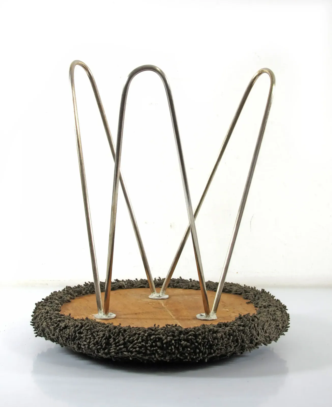 Bronze Mid Century Vintage Stool – 1950s / 1960s photo 426.0