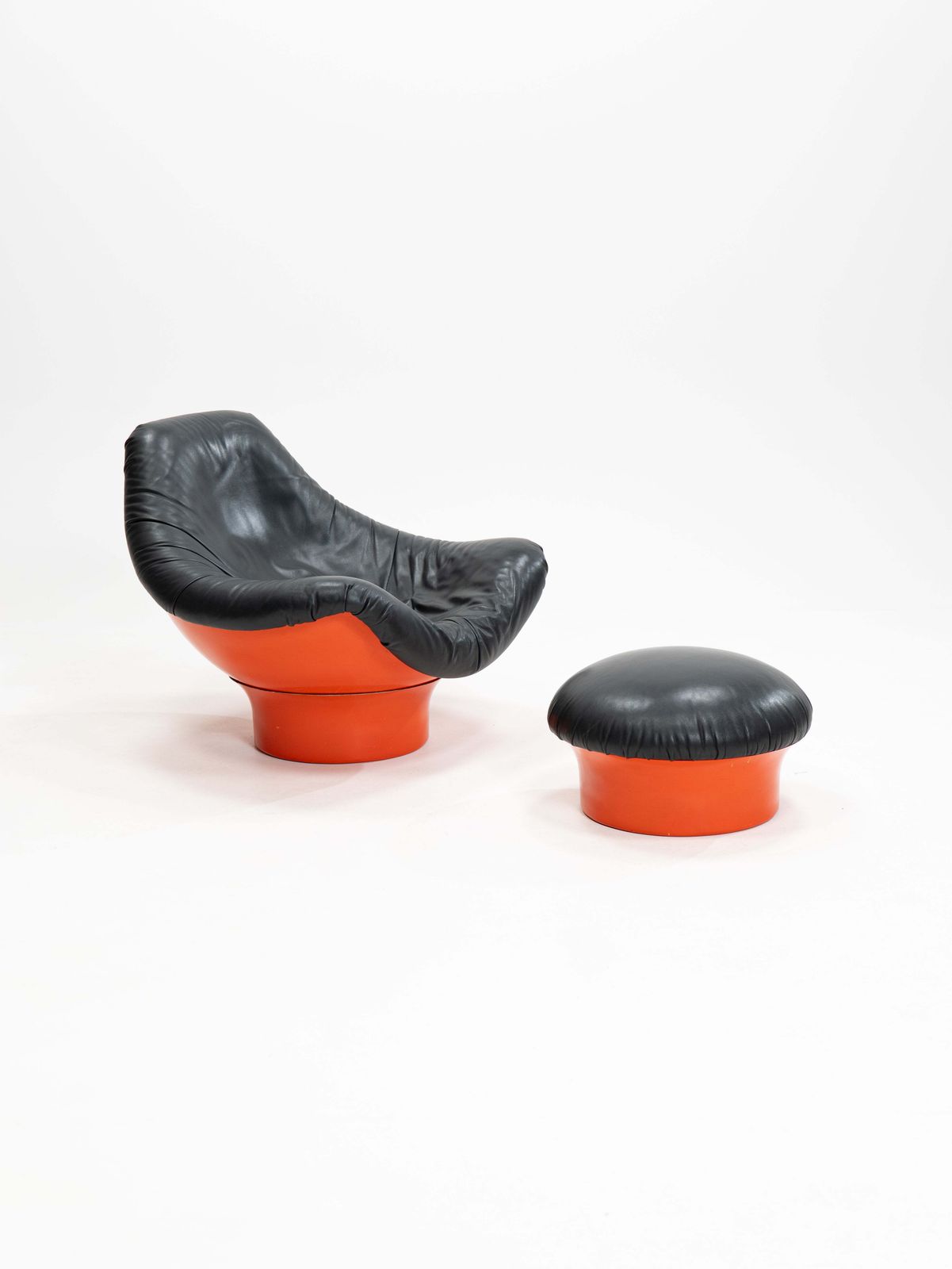 Rodica Lounge Chair By Mario Brunu For Comfort, Italy, 1960s, Set Of 2