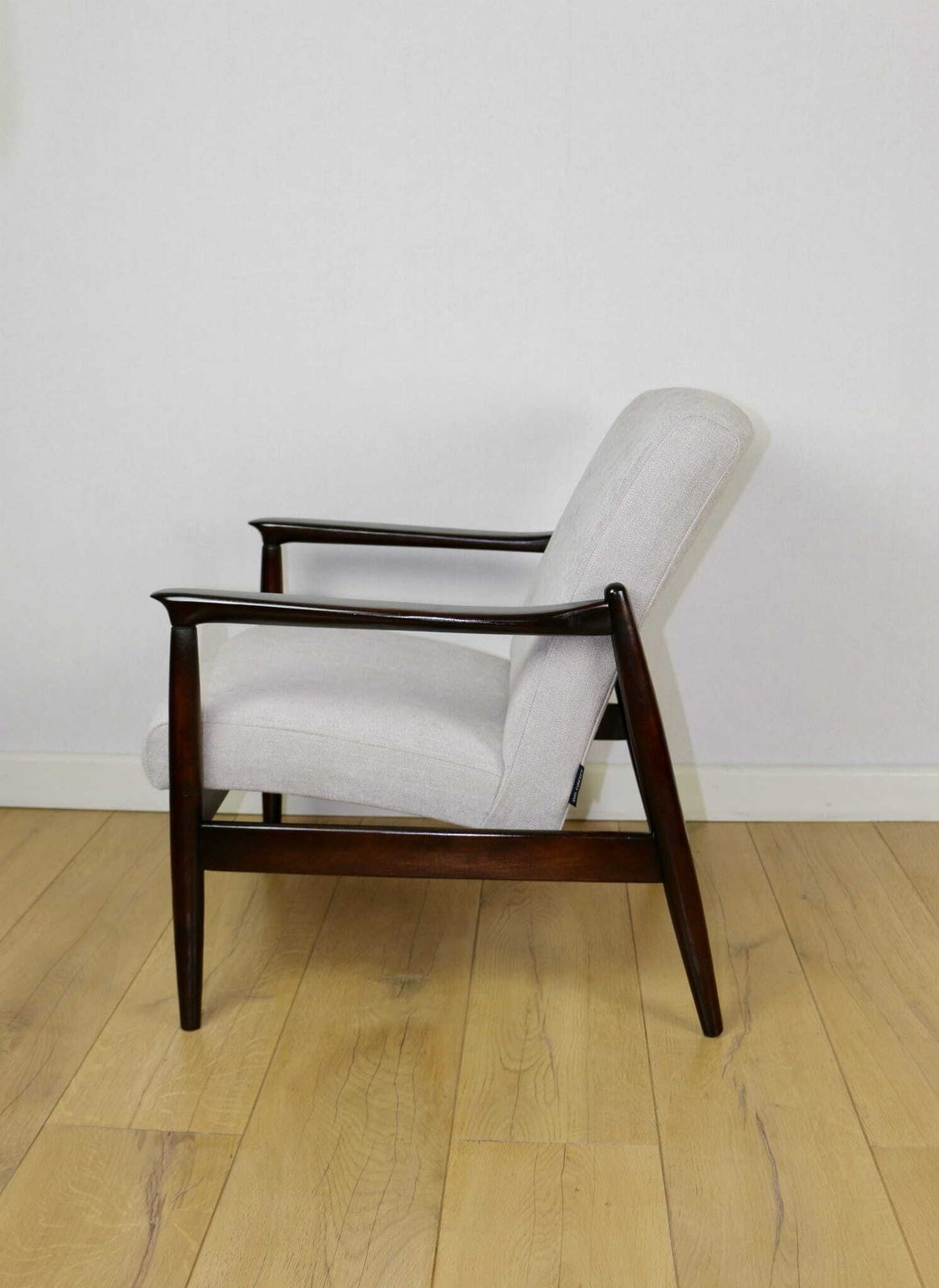 Gfm 64 Armchair, Designed By Edmund Homa From The 1970s, Beige Gray   2 Pieces Available photo vinterior