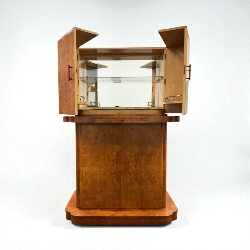 Art Deco Cocktail Cabinet By Harry And Lou Epstein. photo furniture
