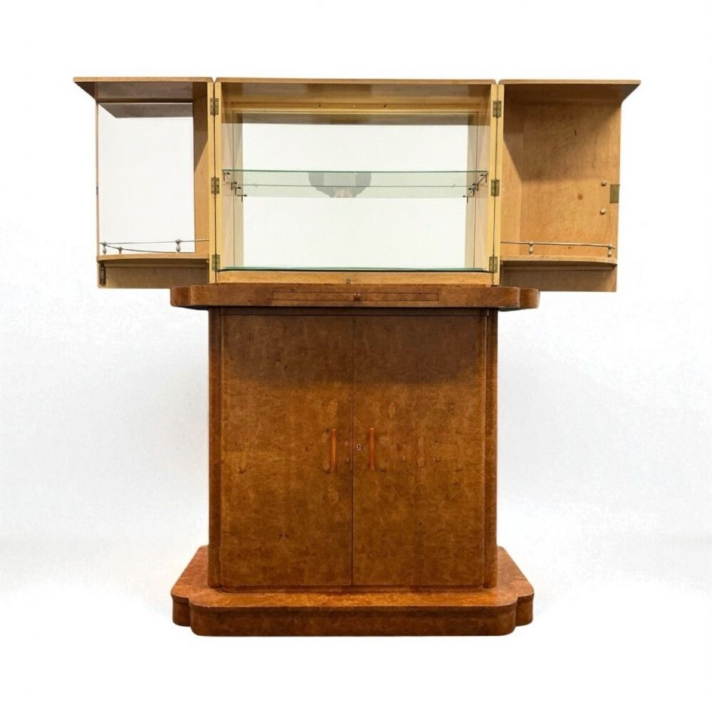 Art Deco Cocktail Cabinet By Harry And Lou Epstein. photo vintage