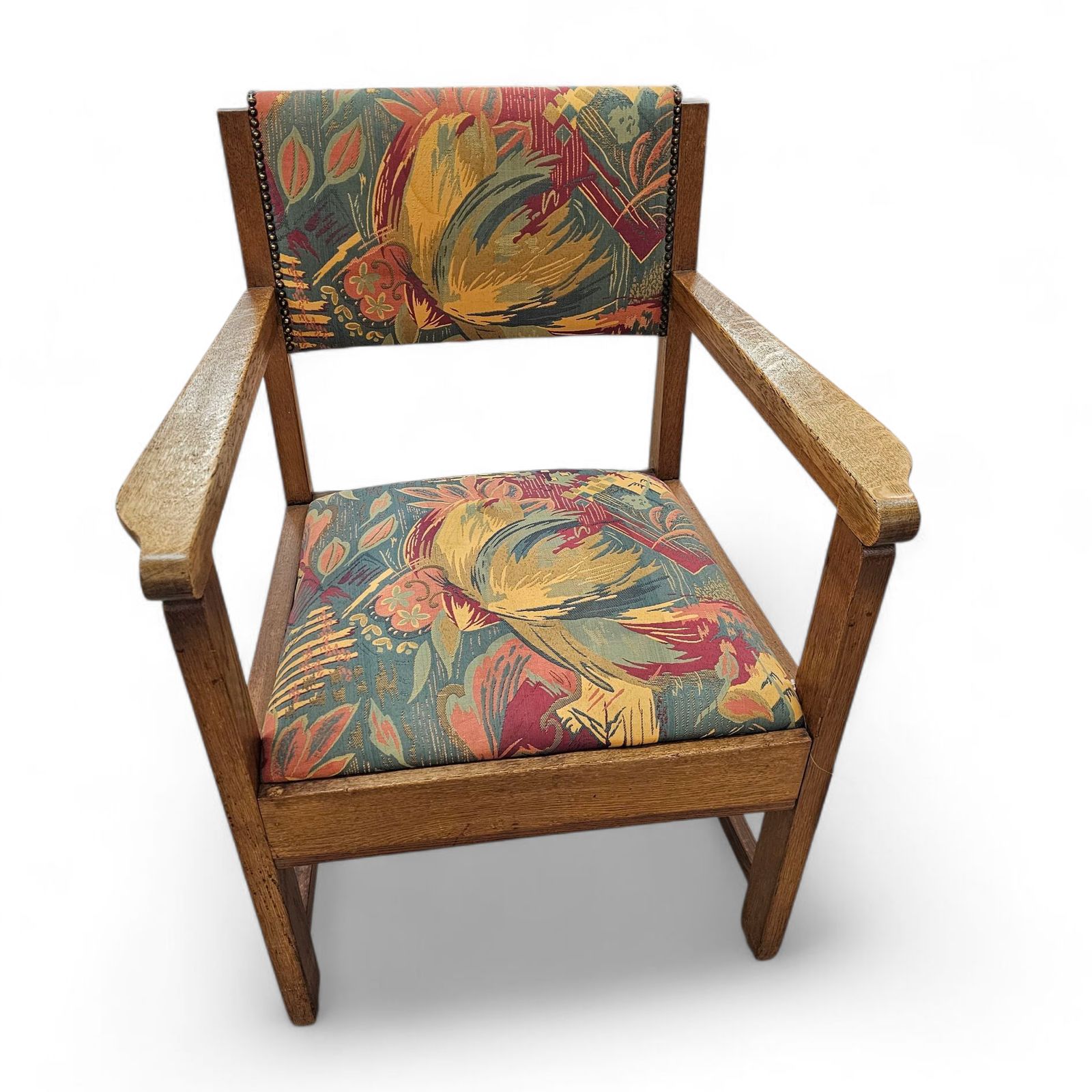 2 X Art Deco Arm Chairs / Very Good Condition / 1930s photo vintage