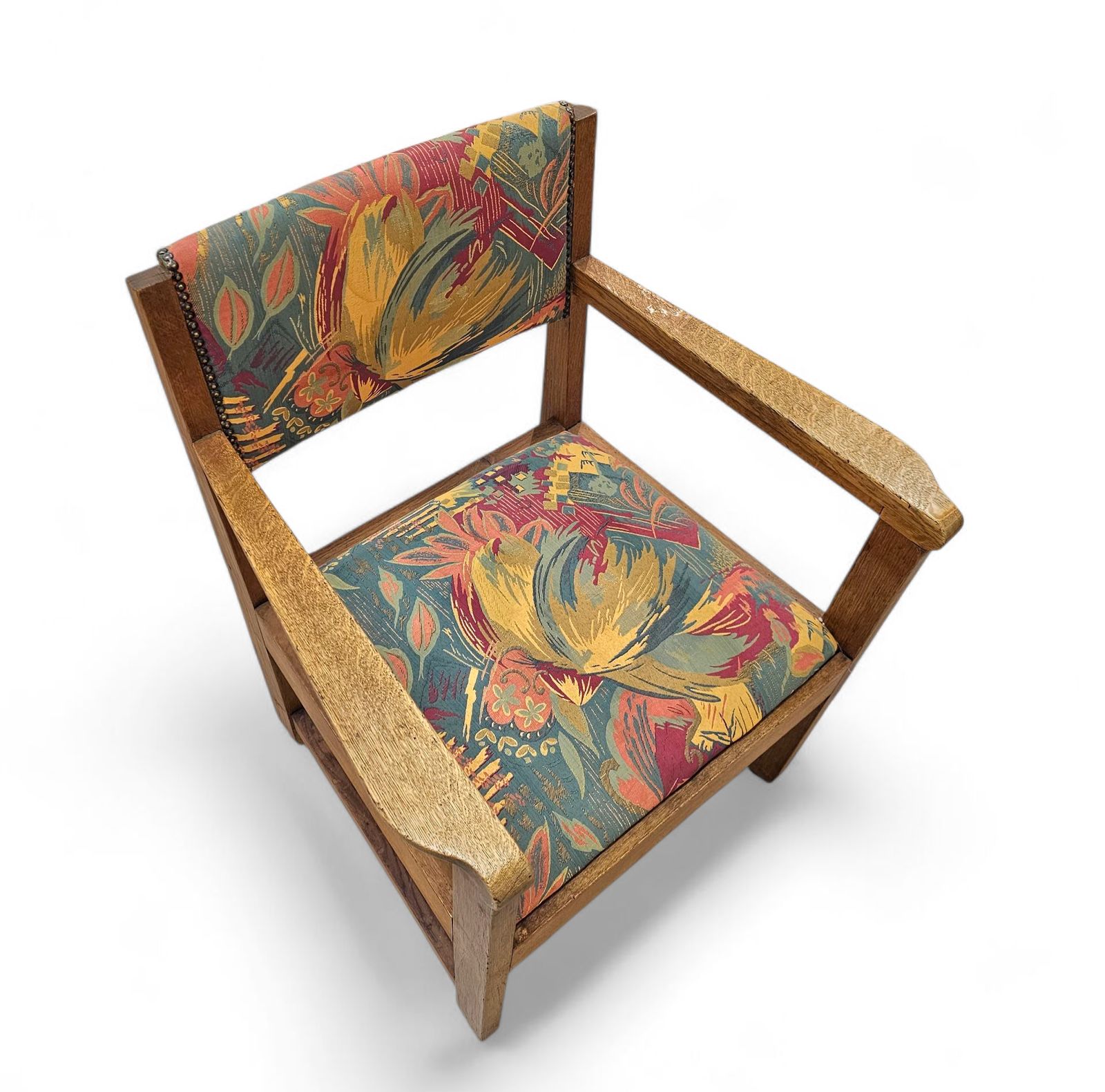 photo for sale 2 X Art Deco Arm Chairs / Very Good Condition / 1930s