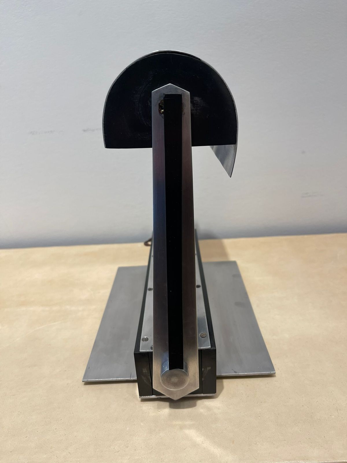 Rare Piano Lamp By Jacques Le Chevallier And René Koechlin, Model No. 58, Art Déco, 1929 photo Lighting