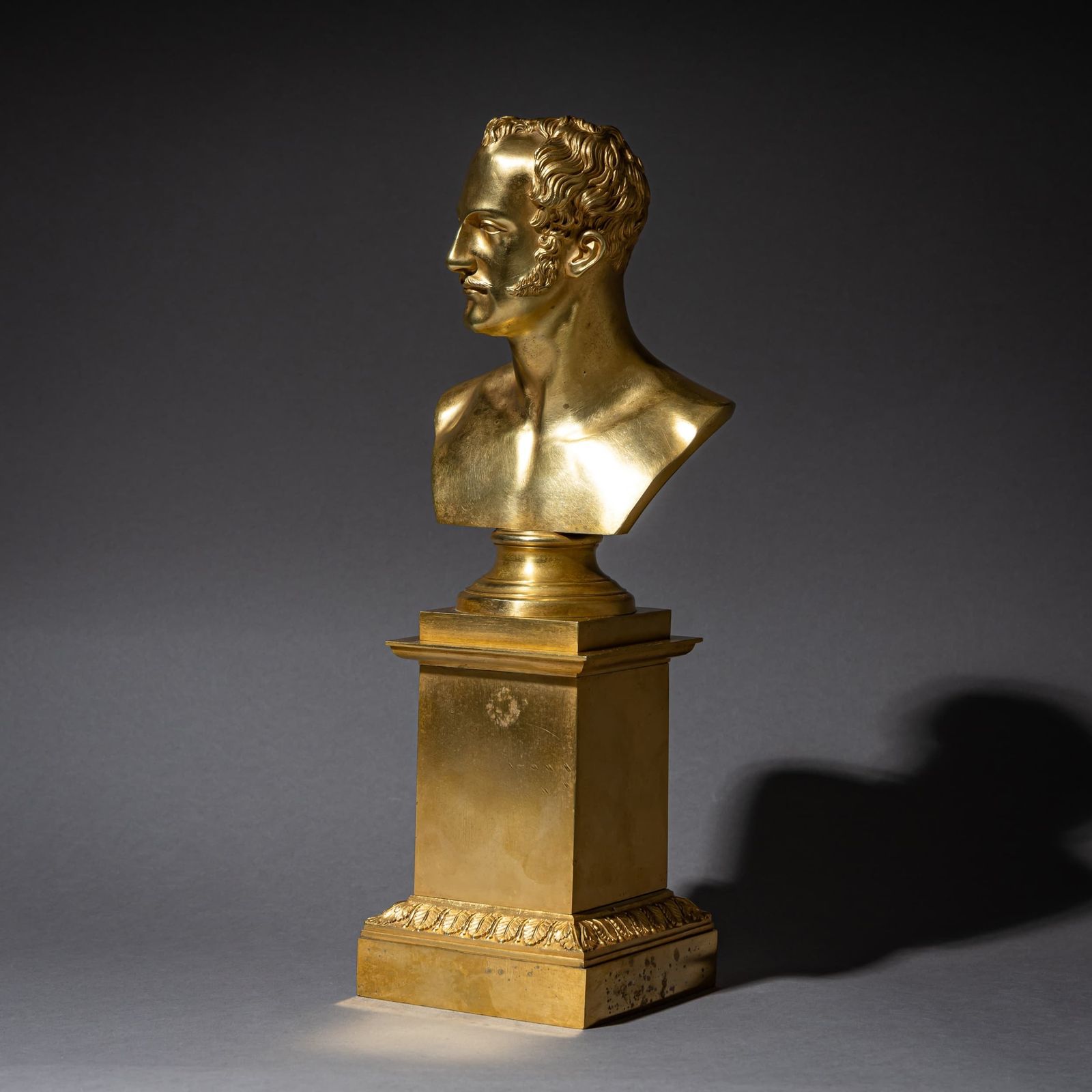 photo vinterior Portrait Bust Of Tsar Nicholas I (1796–1855), Attributed To Fyodor Kowschenkow, Circa 1830