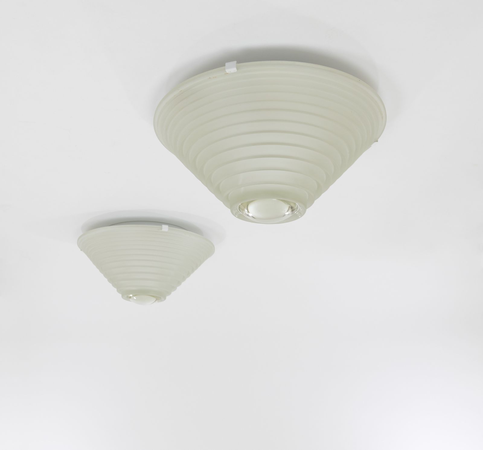 Pair Of Egina Ceiling Or Wall Lamps By Angelo Mangiarotti For Artemide, 1970s photo vintage