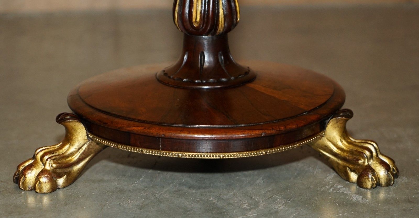 photo for sale A Pair Of Regency 1810 Specimen Marble Pietra Dura & Rosewood Occasional Tables