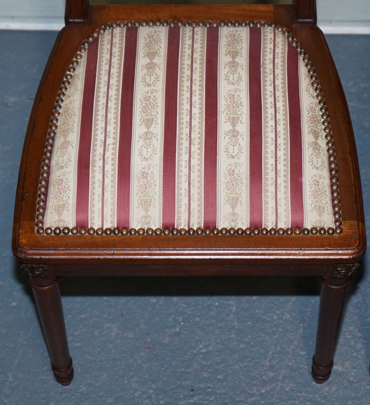 photo buy Pair Of Vintage Hardwood Dining Chairs