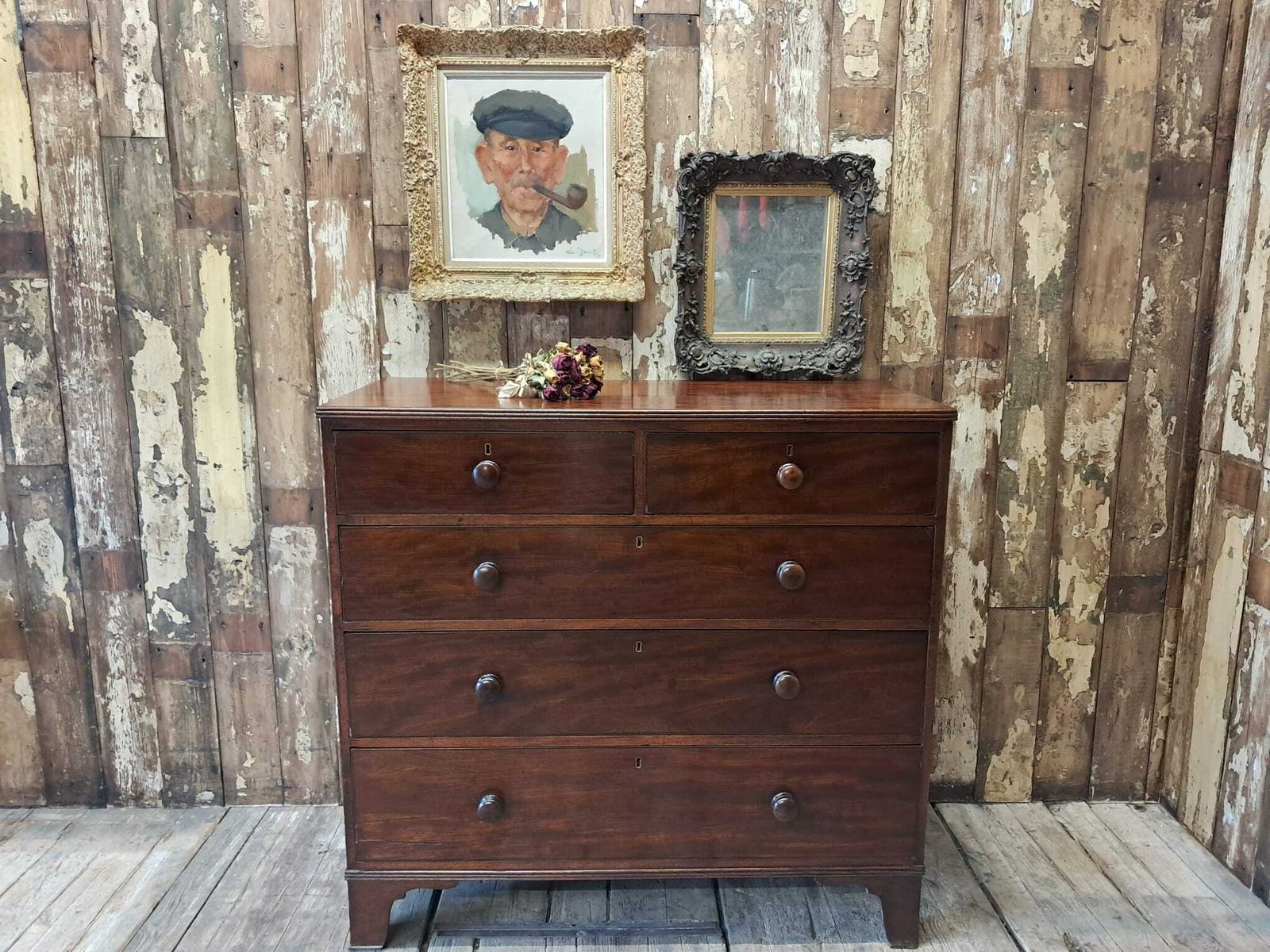 19th Century Mahogany Chest Of Drawers