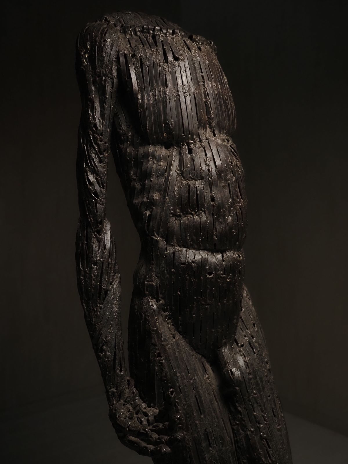Sculpture Of A Male Nude, 1980s photo vintage