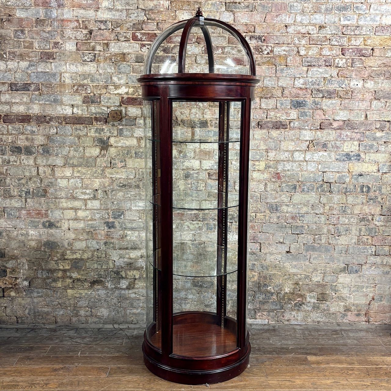 Edwardian Style Mahogany Domed Display Cabinet photo 5850.0