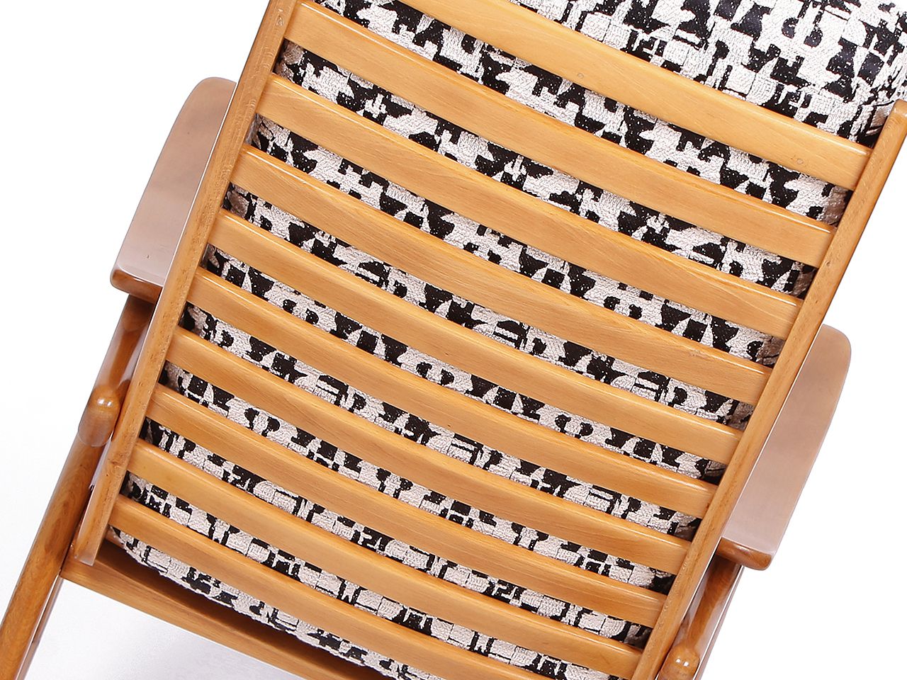 Uluv Rocking Chair, 1950s élitis Upholstery photo vintage
