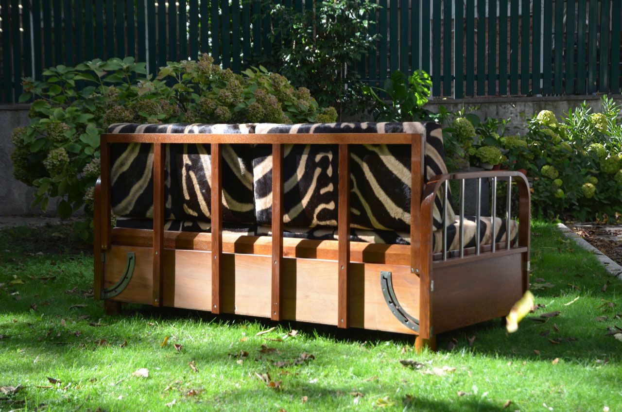 Daybed H 215 By Jindrich Halabala For Up Zavody, 1930s photo for sale