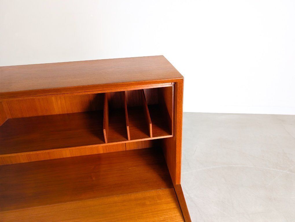 Furniture Peter Hvidt Orla Mølgaard Nielsen Secretary Midcentury Søborg Teak photo