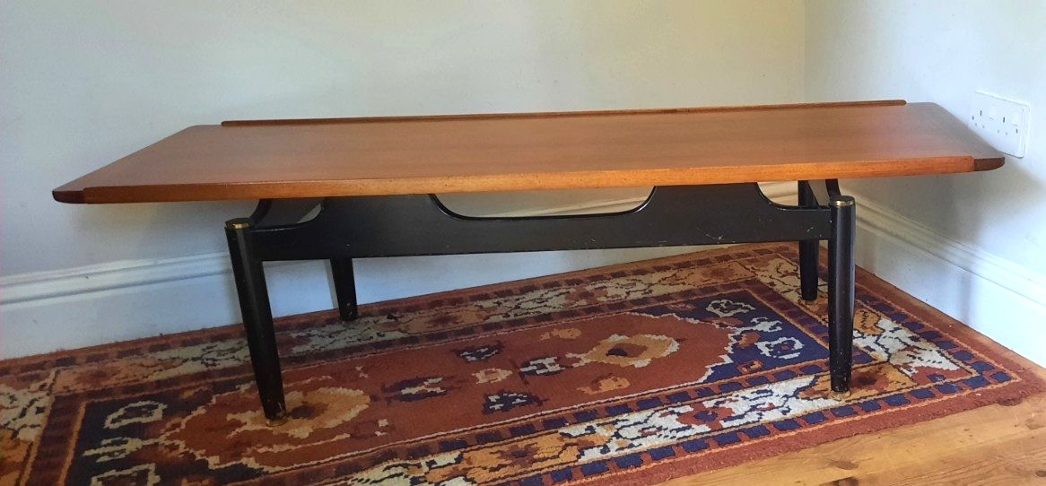 Vintage Mid Century Teak Coffee Table  G Plan Librenza Tola Long John photo vinterior