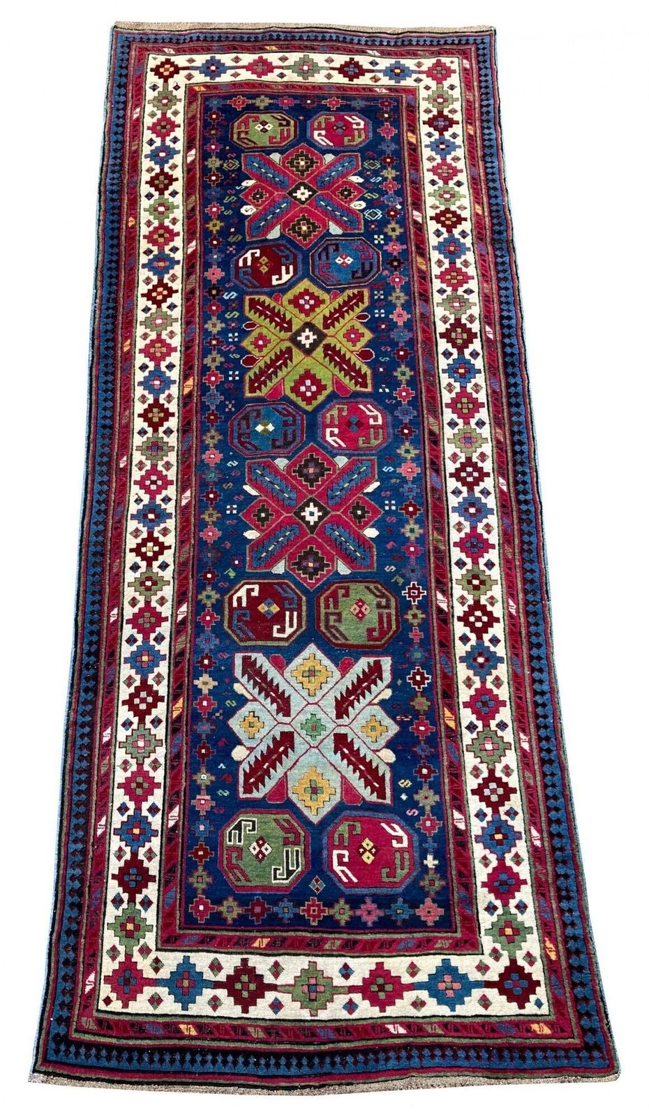 Antique Caucasian Talish Long Rug 2.97m X 1.22m photo furniture
