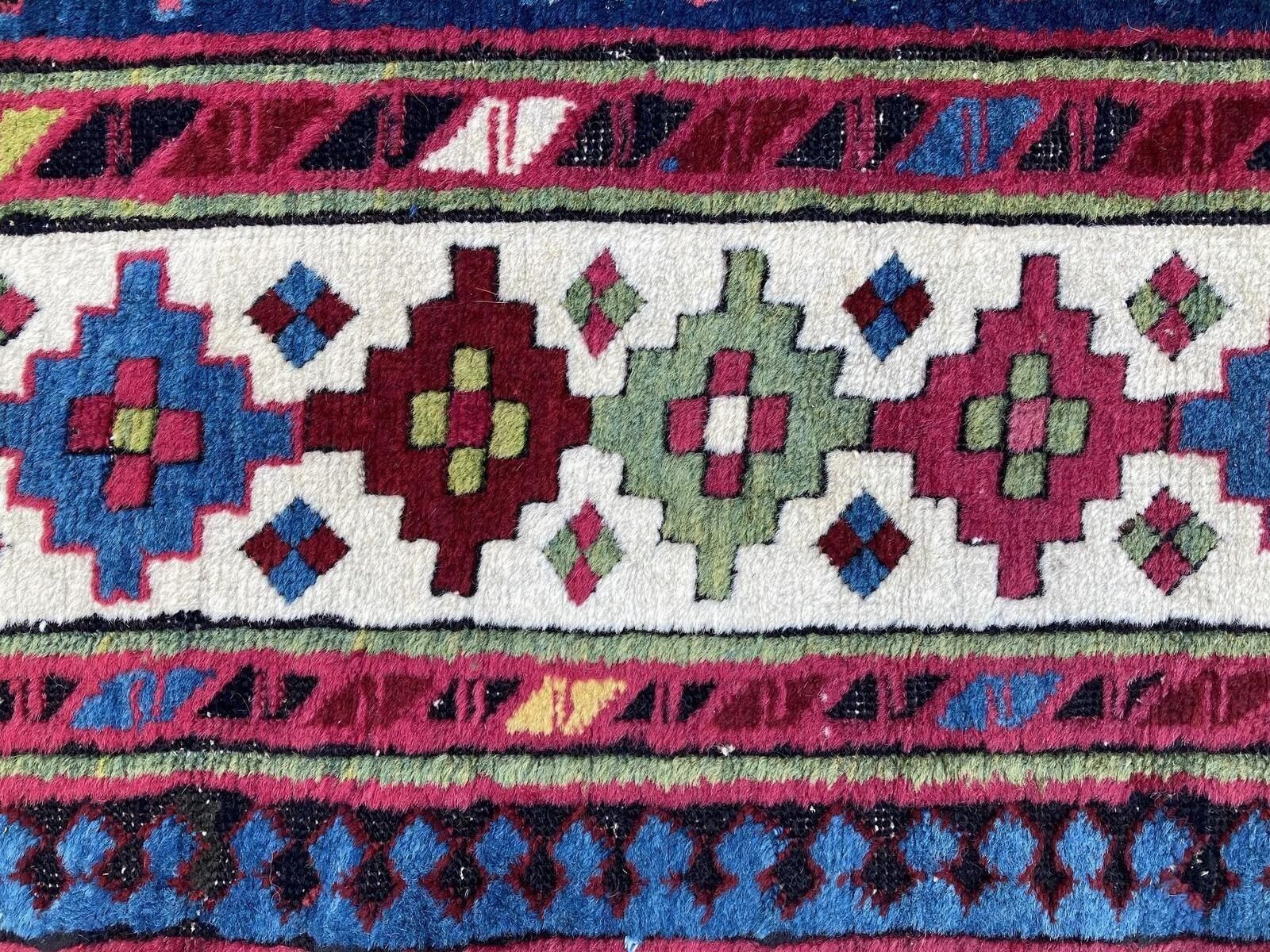 photo vinterior Antique Caucasian Talish Long Rug 2.97m X 1.22m