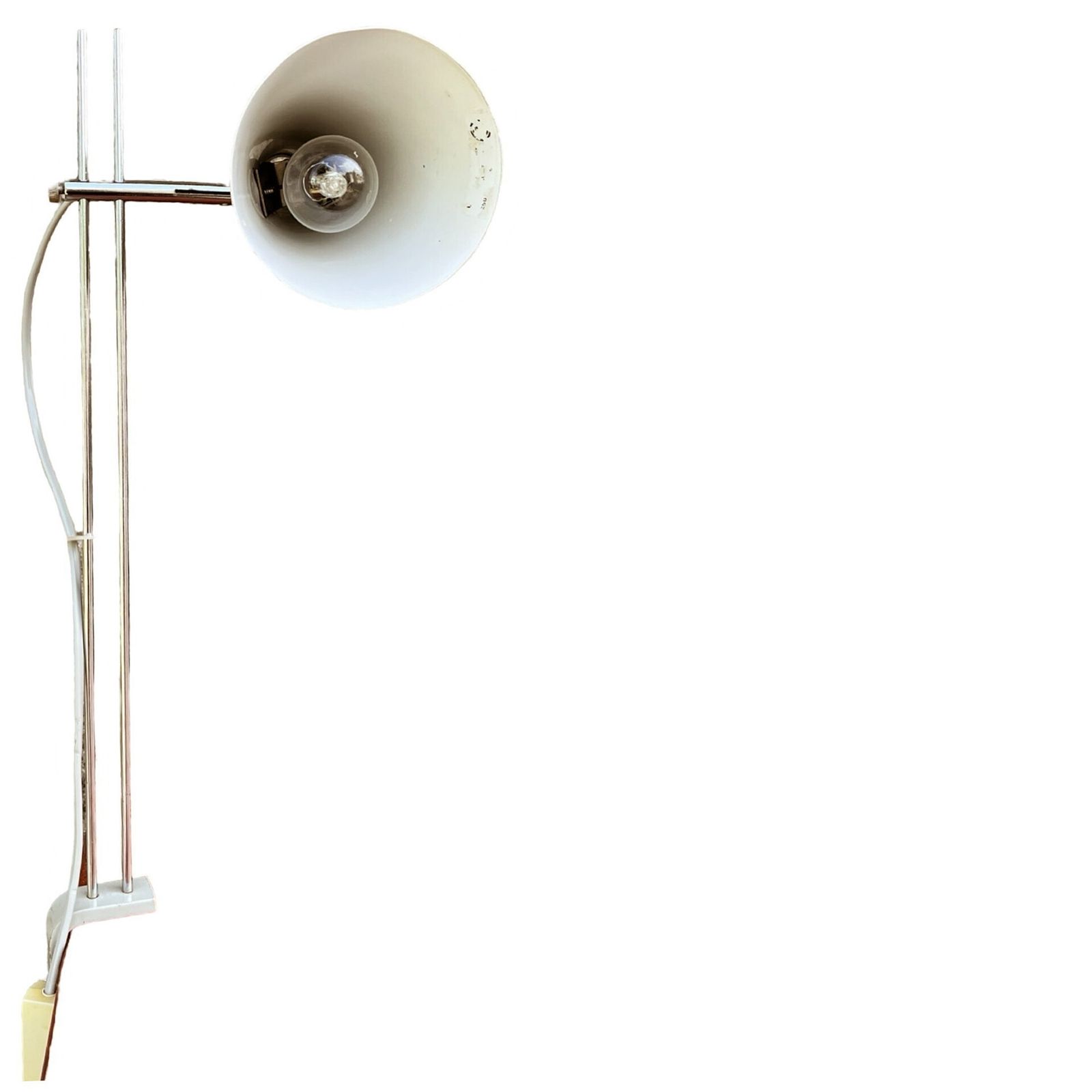 Grey Desk Lamp, Designed By J. Hurka, Lidokov, Czechoslovakia, 1960s photo 174.0