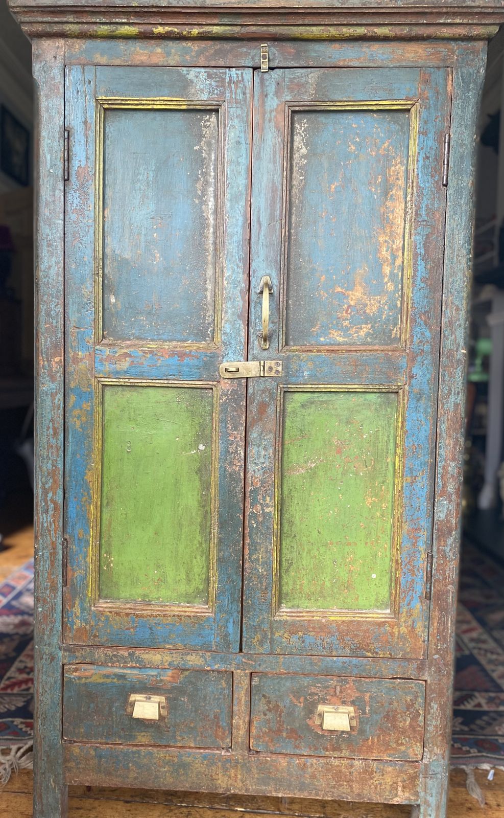 Industrial French Cabinet, Early 20th Century photo vinterior