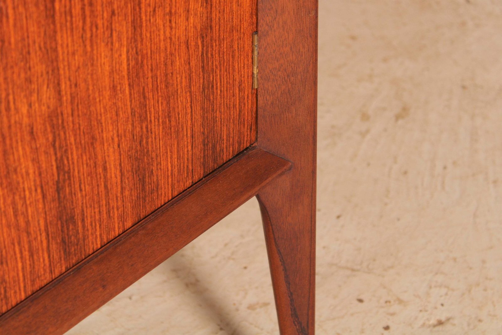 Mid Century Tola And Teak Sideboard By Everest, Circa 1960s photo vintage