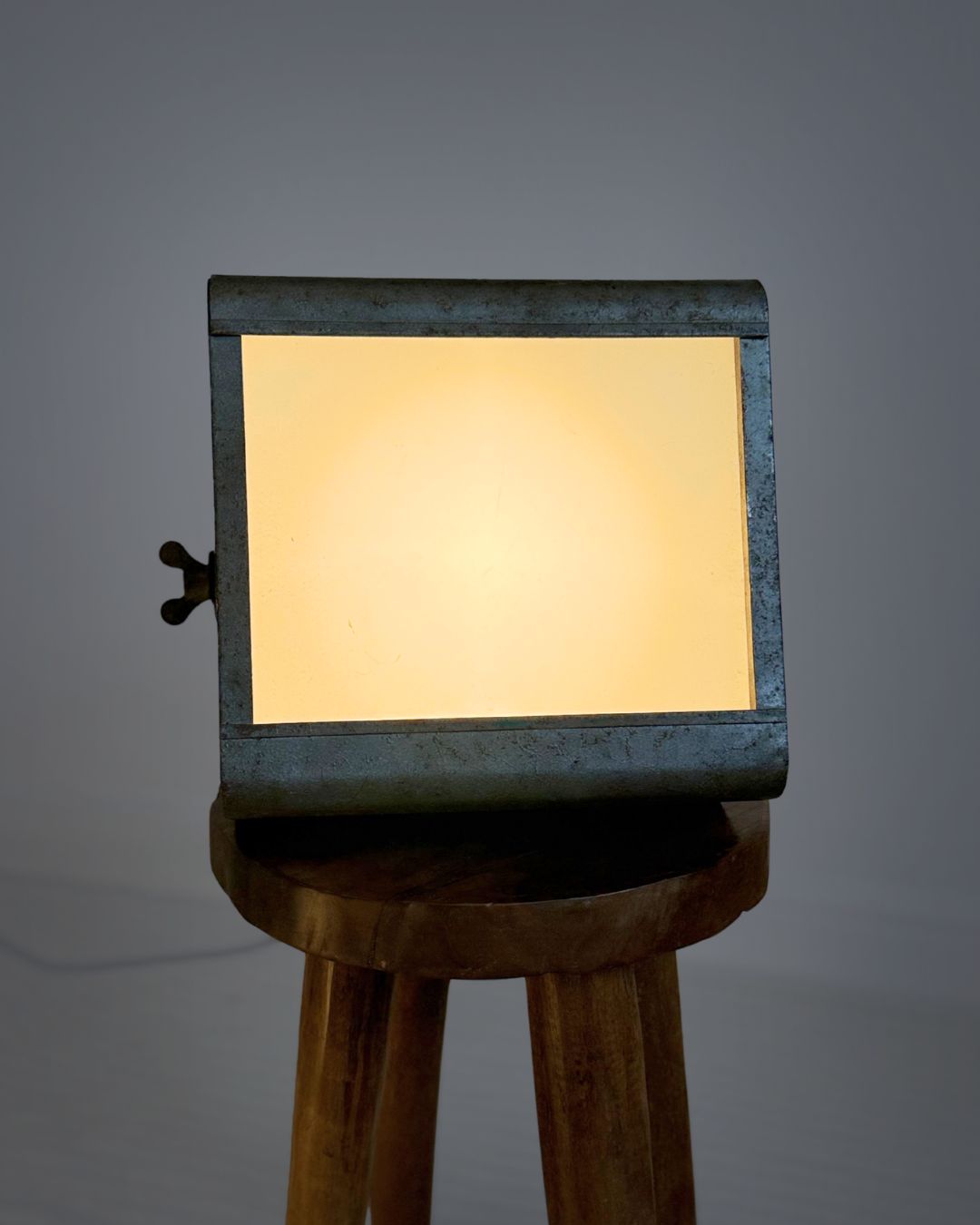 photo for sale Vintage Strand Electric Pat 137 Theatre Floodlights (Working Pair) – 1960s Decor / Stage Lamps