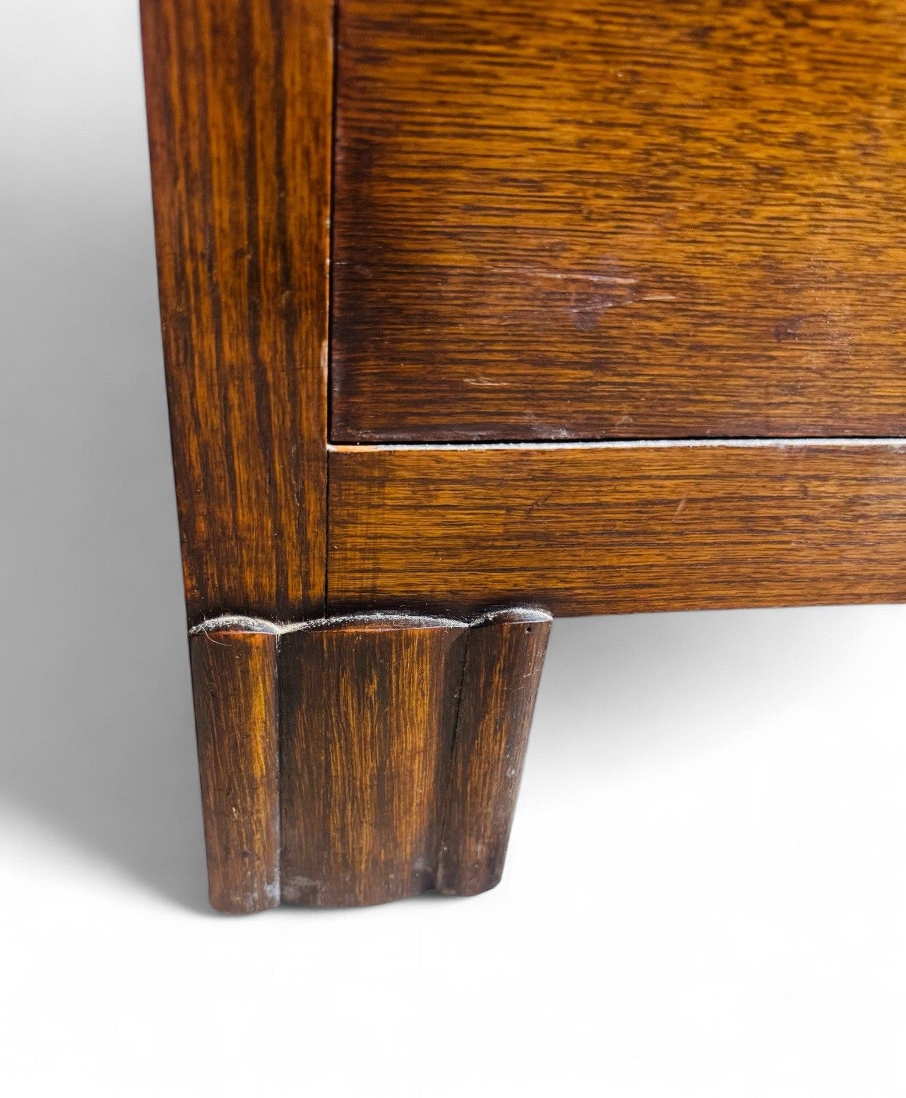 Antique Oak Chest Of Drawers Jacobean Style Superior Quality C1920s photo for sale
