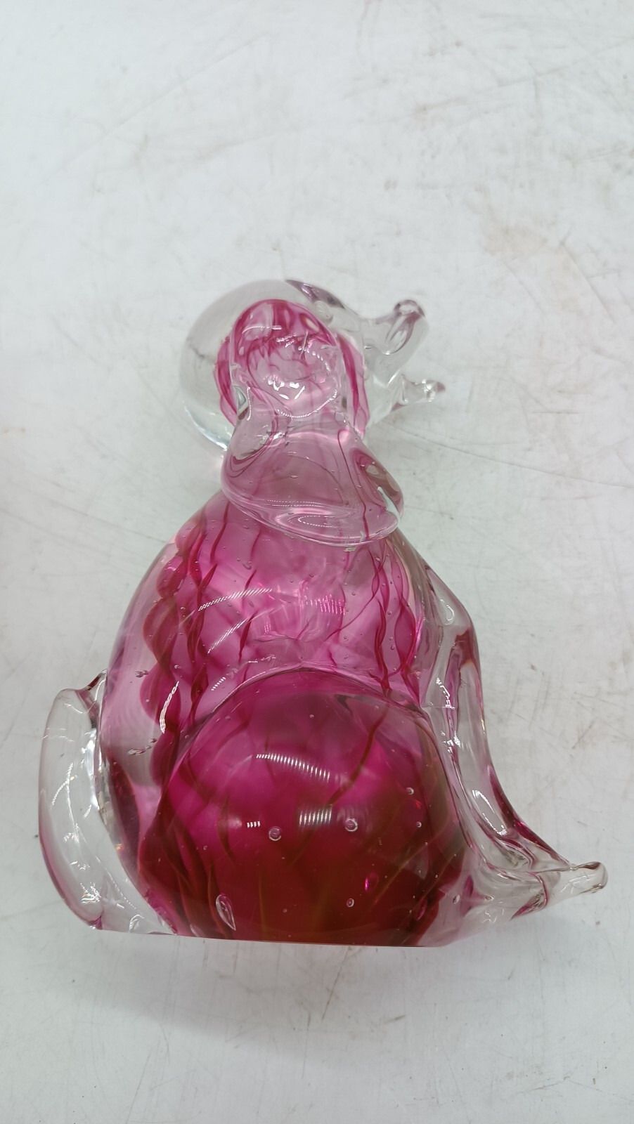 Murano Glass Dog 80s H.17 Cm, 1980s photo for sale