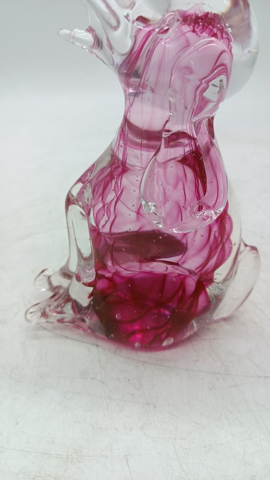 Murano Glass Dog 80s H.17 Cm, 1980s photo vinterior
