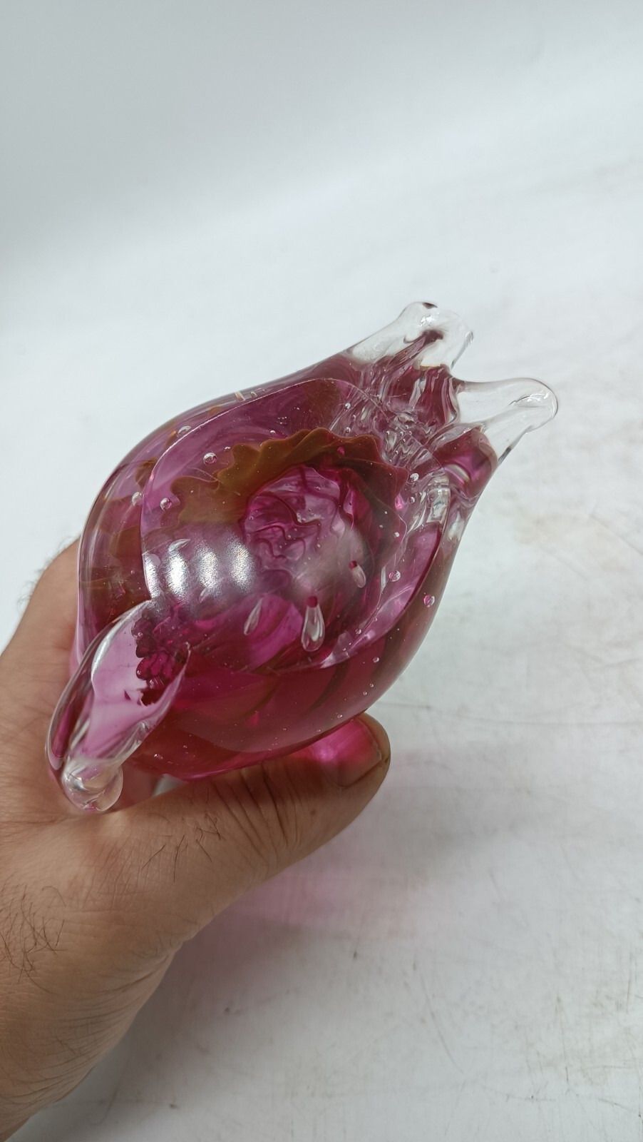 Murano Glass Dog 80s H.17 Cm, 1980s photo vintage