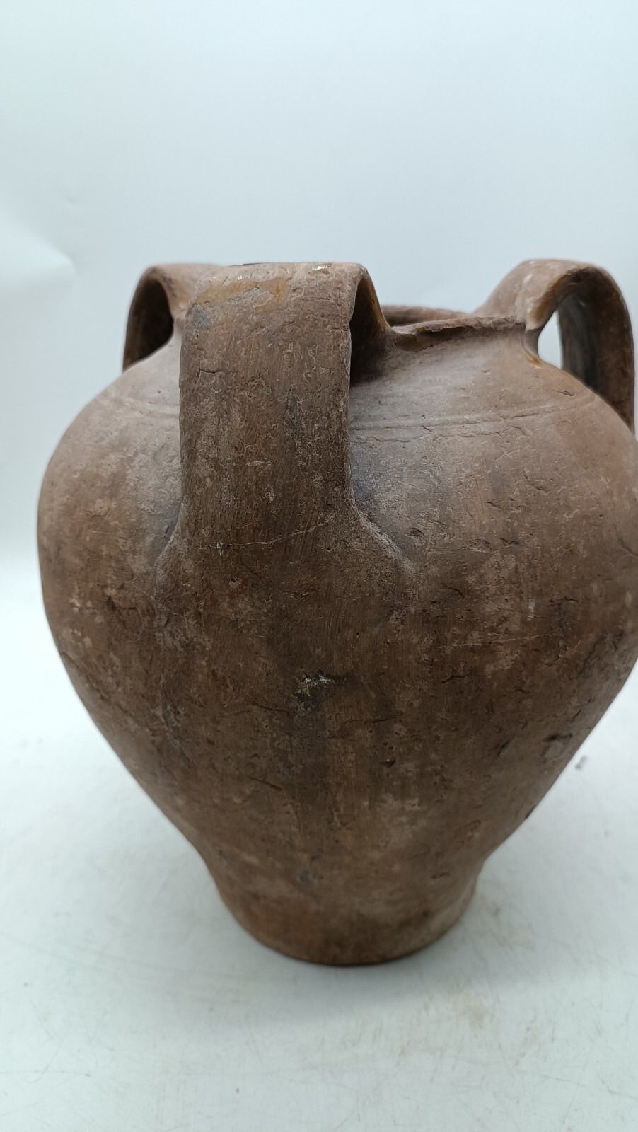 Antique Terracotta Vase Made In Italy photo furniture