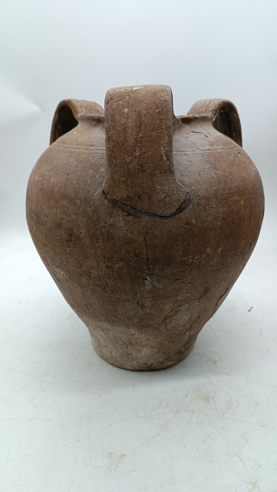 Antique Terracotta Vase Made In Italy photo Home Decor