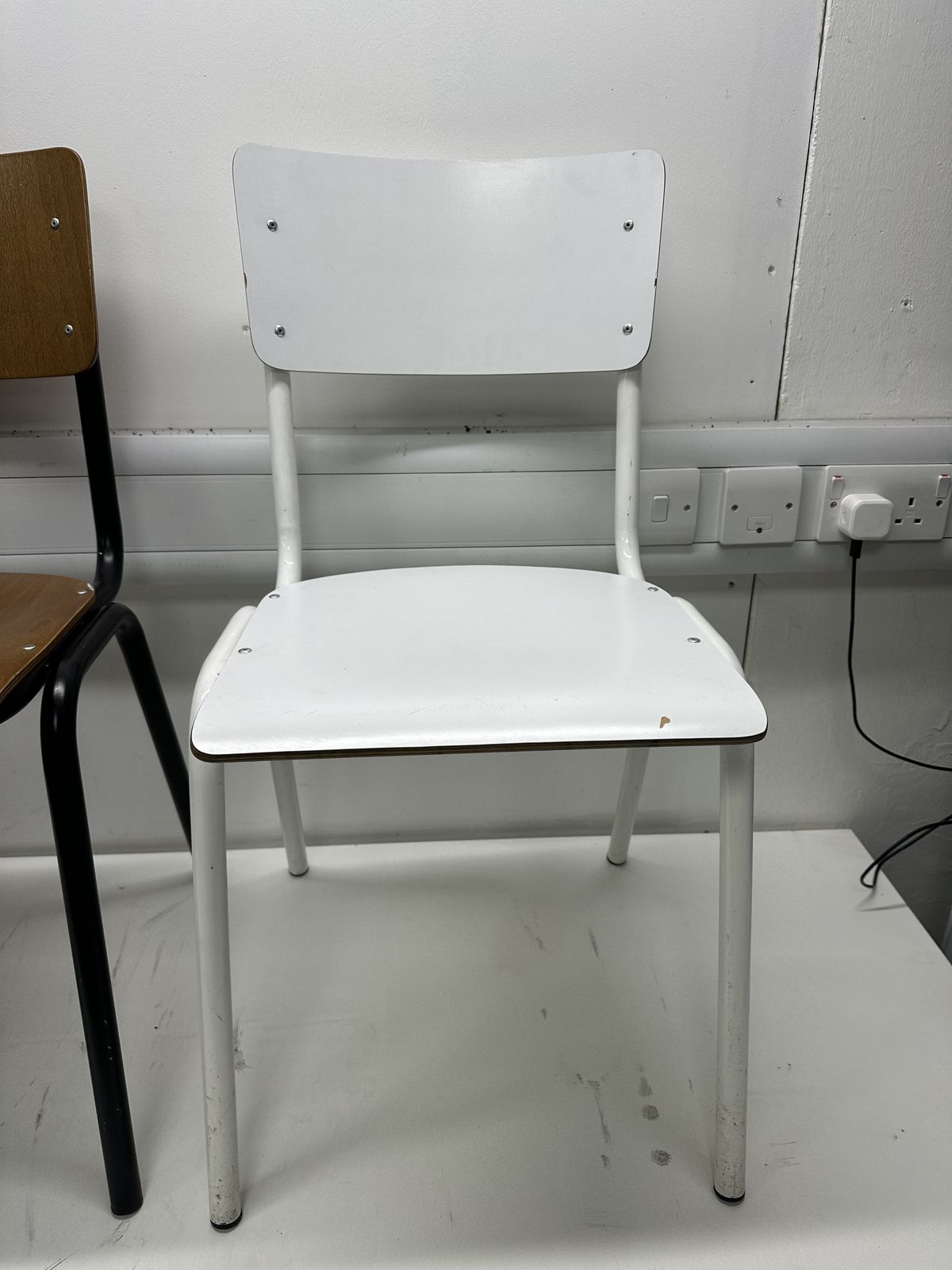 X2 Occasional Steel And Wood Chairs photo furniture