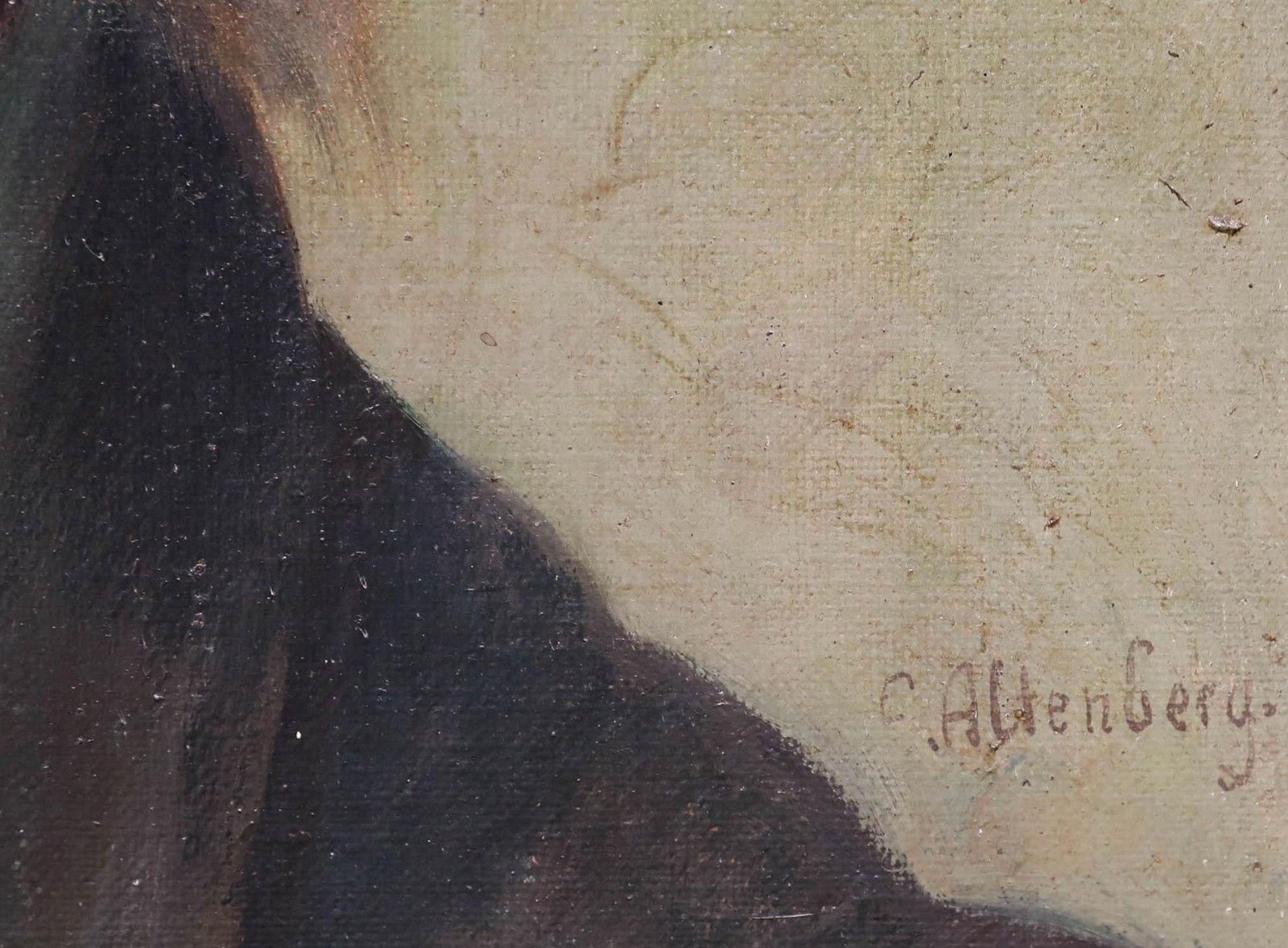 Eugen Altenberg (1886 1965) Early 20th Century Oil, Portrait Of A Gentleman photo vinterior