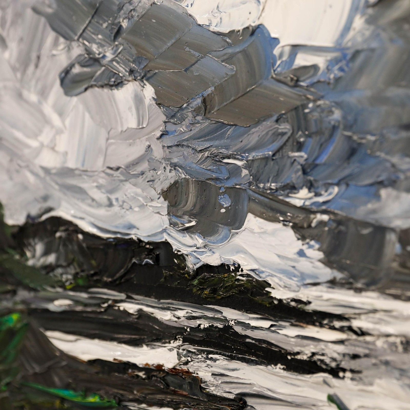 Daniel Nichols Contemporary Oil, Stormy Skies photo 175.0
