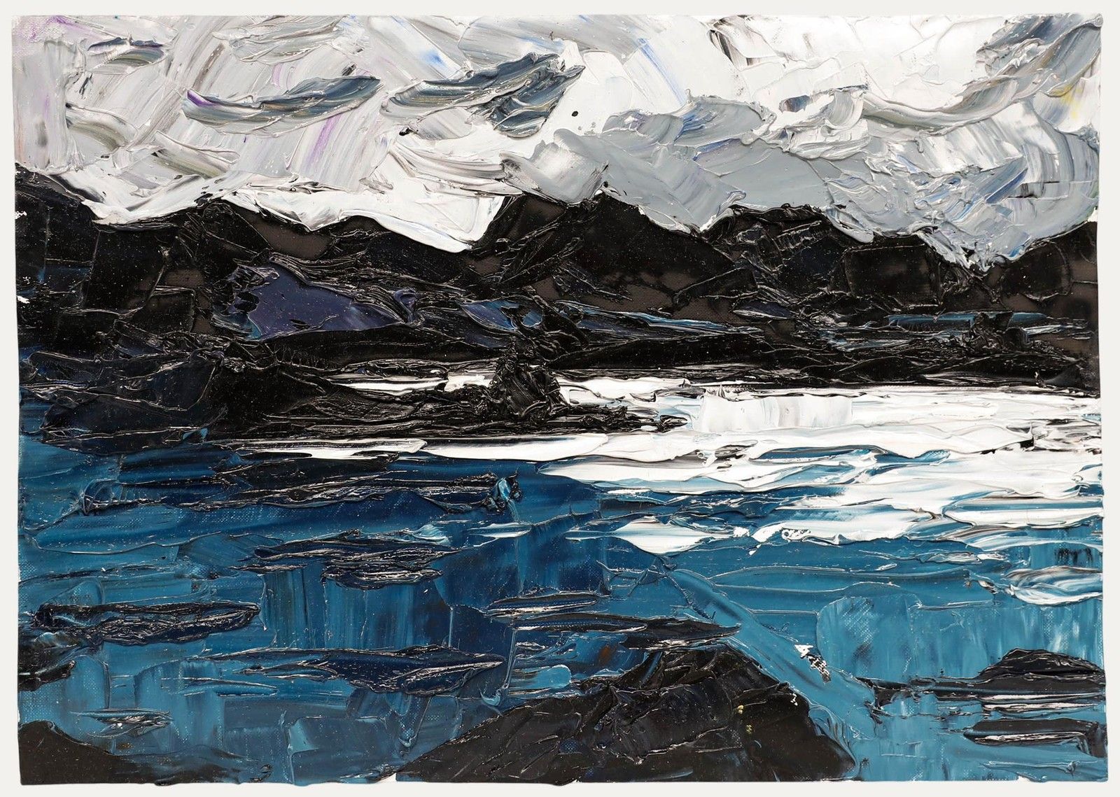 Daniel Nichols Contemporary Oil, Across The Sea